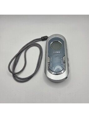 Coby AM/FM Radio Portable Personal CX-9 w/Lanyard Belt Clip TESTED Walkman Style